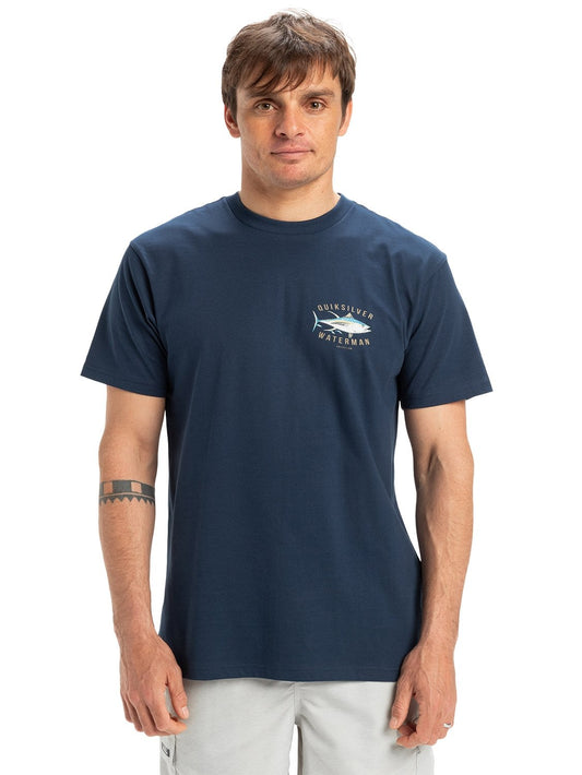 Quiksilver Men's Yellow Fins T-Shirt