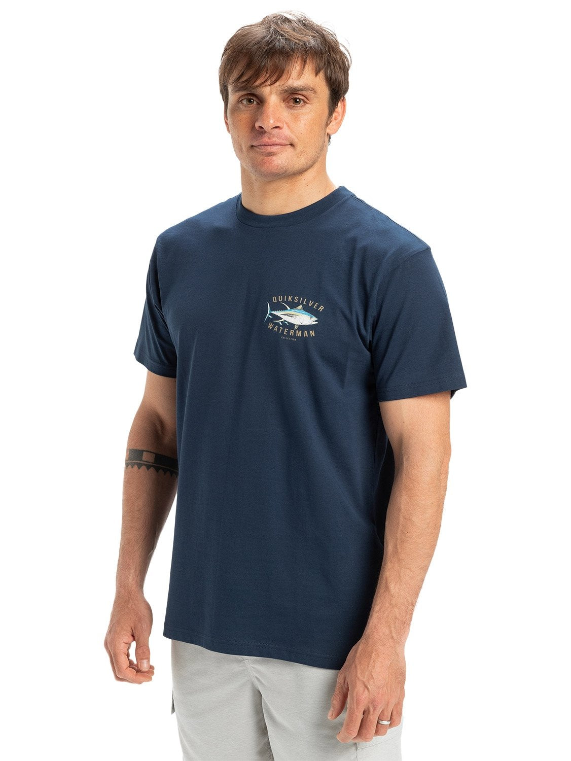 Quiksilver Men's Yellow Fins T-Shirt