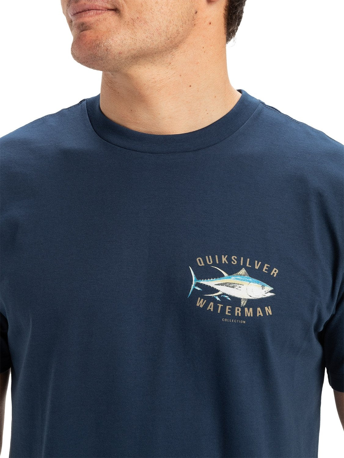 Quiksilver Men's Yellow Fins T-Shirt