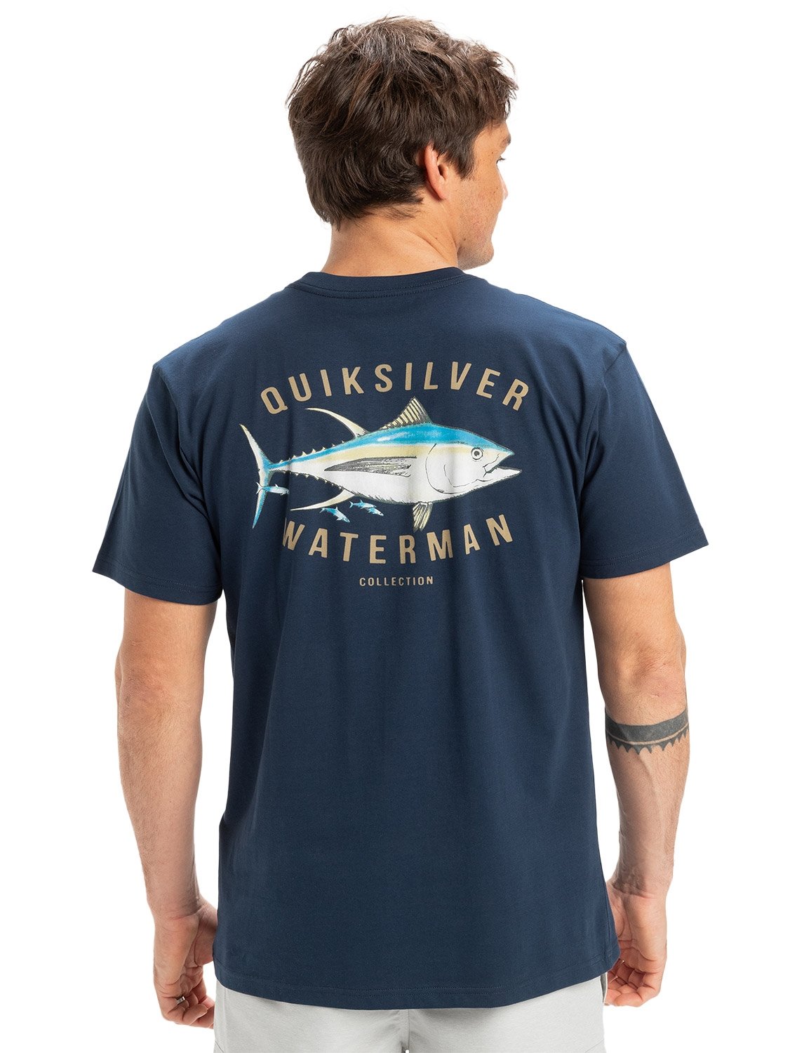 Quiksilver Men's Yellow Fins T-Shirt