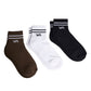 RVCA Ladies VA Mini Crew 3 Pack Socks