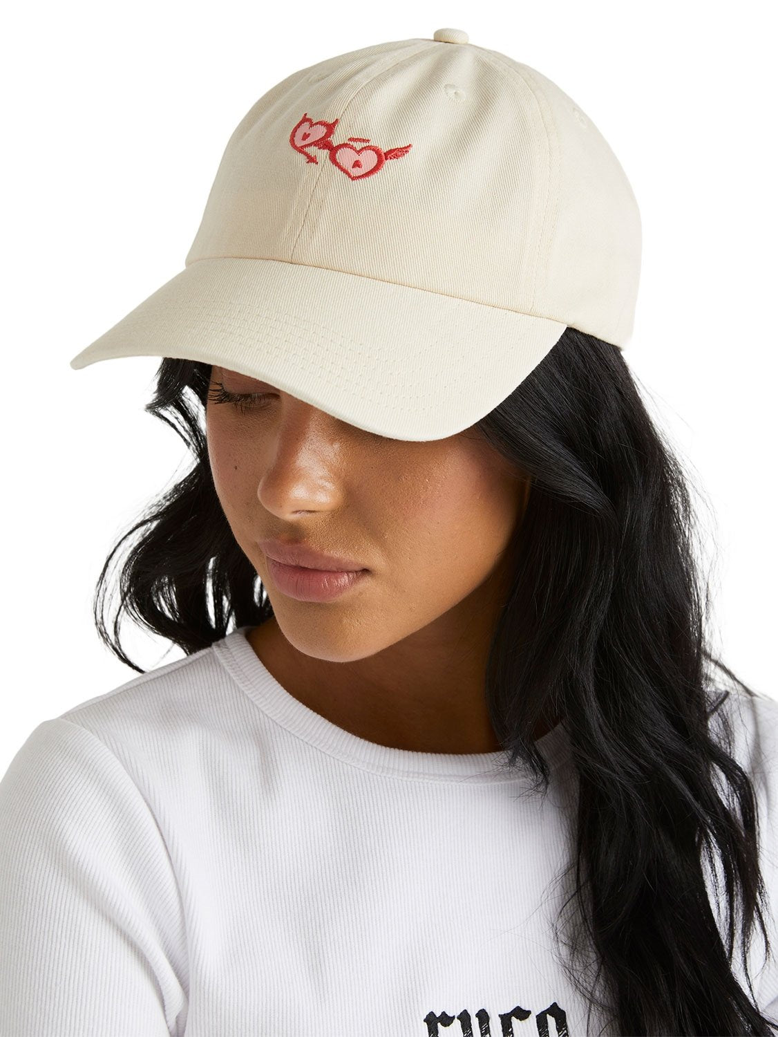 RVCA Ladies heaven Or Hell Dad Cap