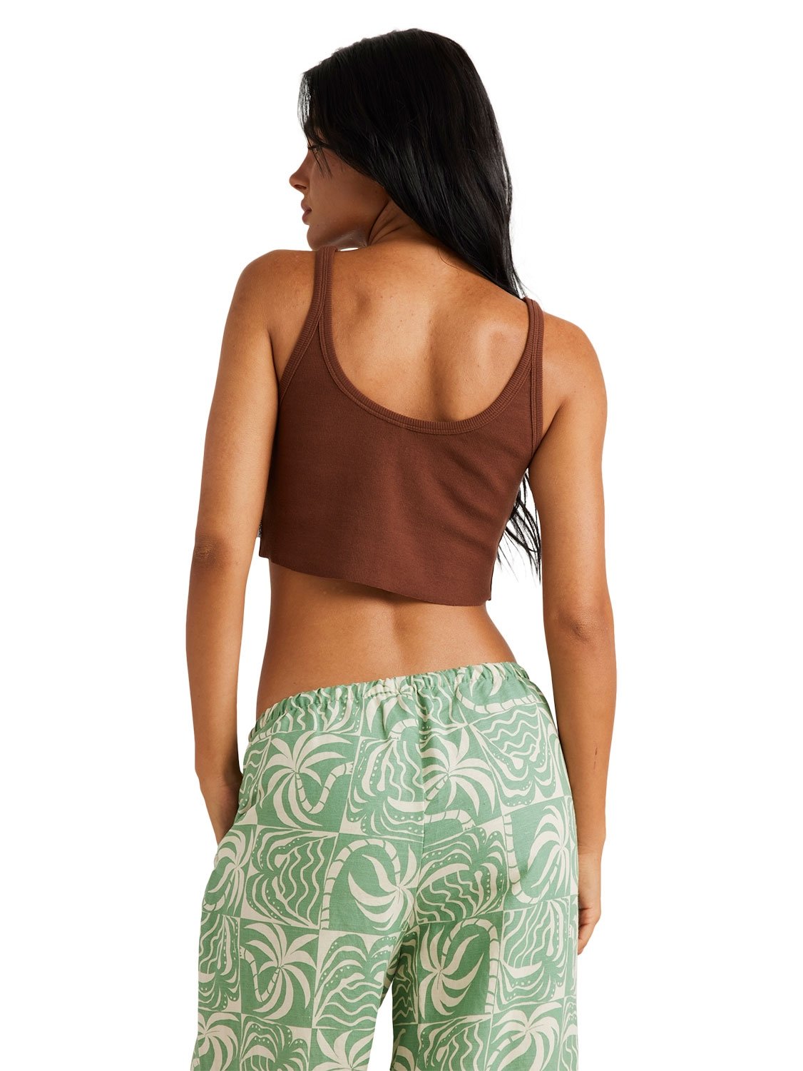 RVCA Ladies Exotica Scooped Tank