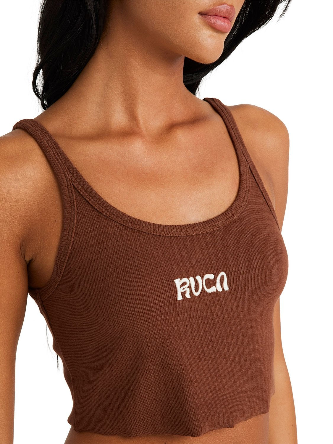 RVCA Ladies Exotica Scooped Tank