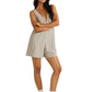RVCA Ladies Claire Plaid Romper