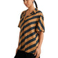 RVCA Ladies  Milspec Stripe Overshirt