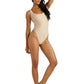 RVCA Ladies Ripple Scooped One-Piece Swimwear