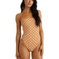 RVCA Ladies Deco Tubular One-Piece Swimwear