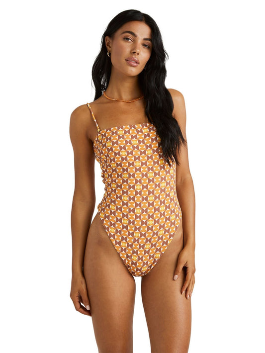 RVCA Ladies Deco Tubular One-Piece Swimwear