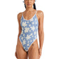 RVCA Ladies Fleur One-Piece Swimsuit