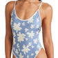 RVCA Ladies Fleur One-Piece Swimsuit