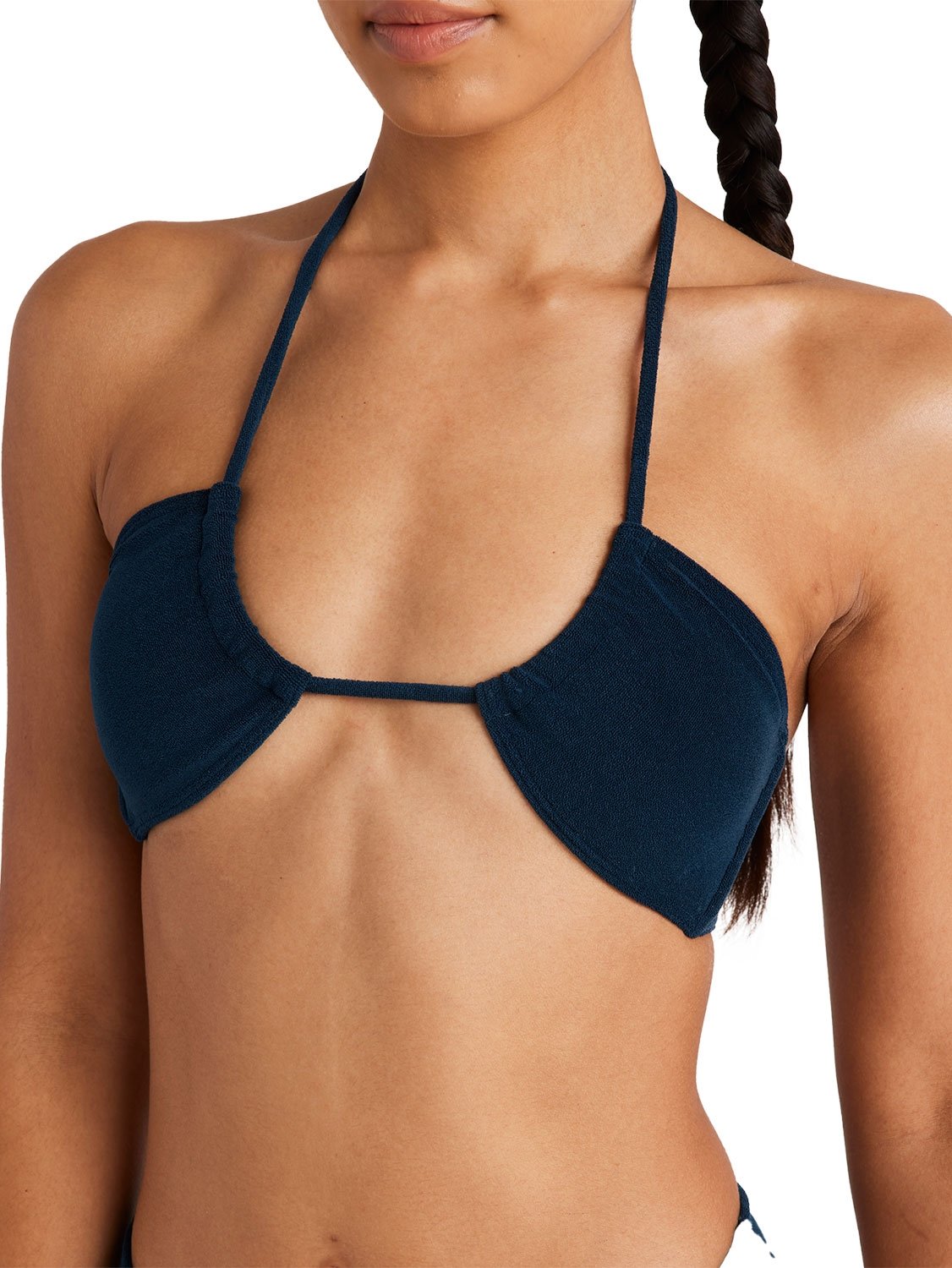 RVCA Ladies Tezzy Solid Halter Bikini Top