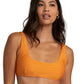 RVCA Ladies Horizon Scooped Bralette