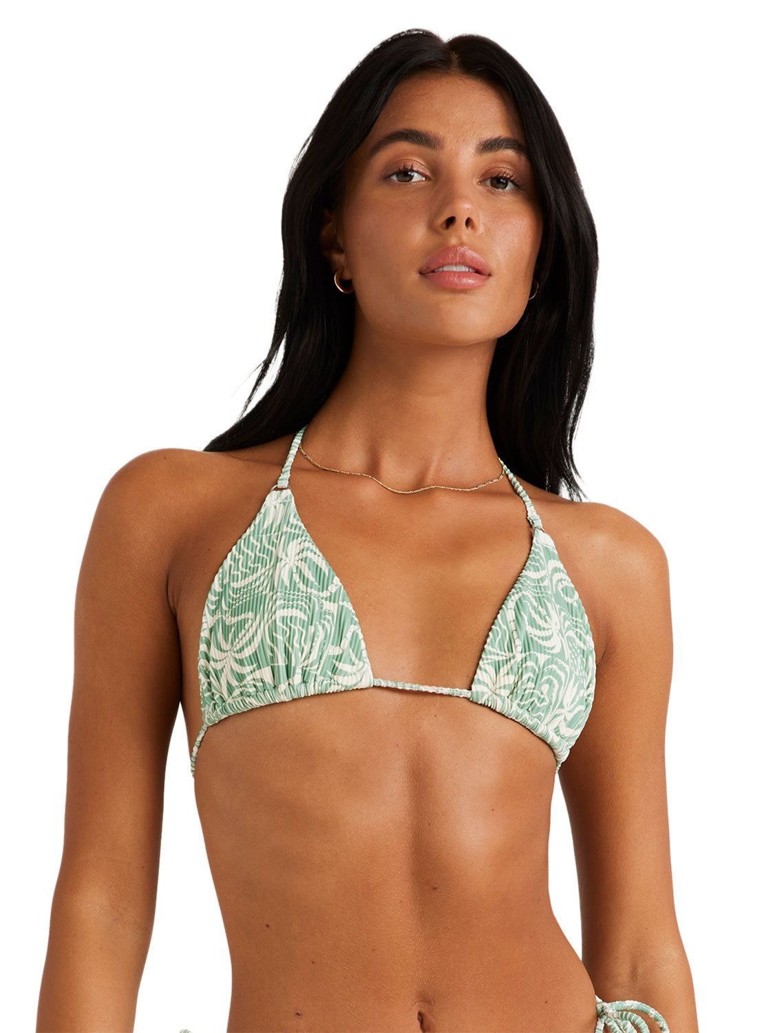 RVCA Ladies Exotica Halter Slide Bikini Top