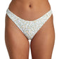 RVCA Ladies Ditsy Rib Medium French Bikini Bottom