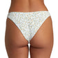 RVCA Ladies Ditsy Rib Medium French Bikini Bottom