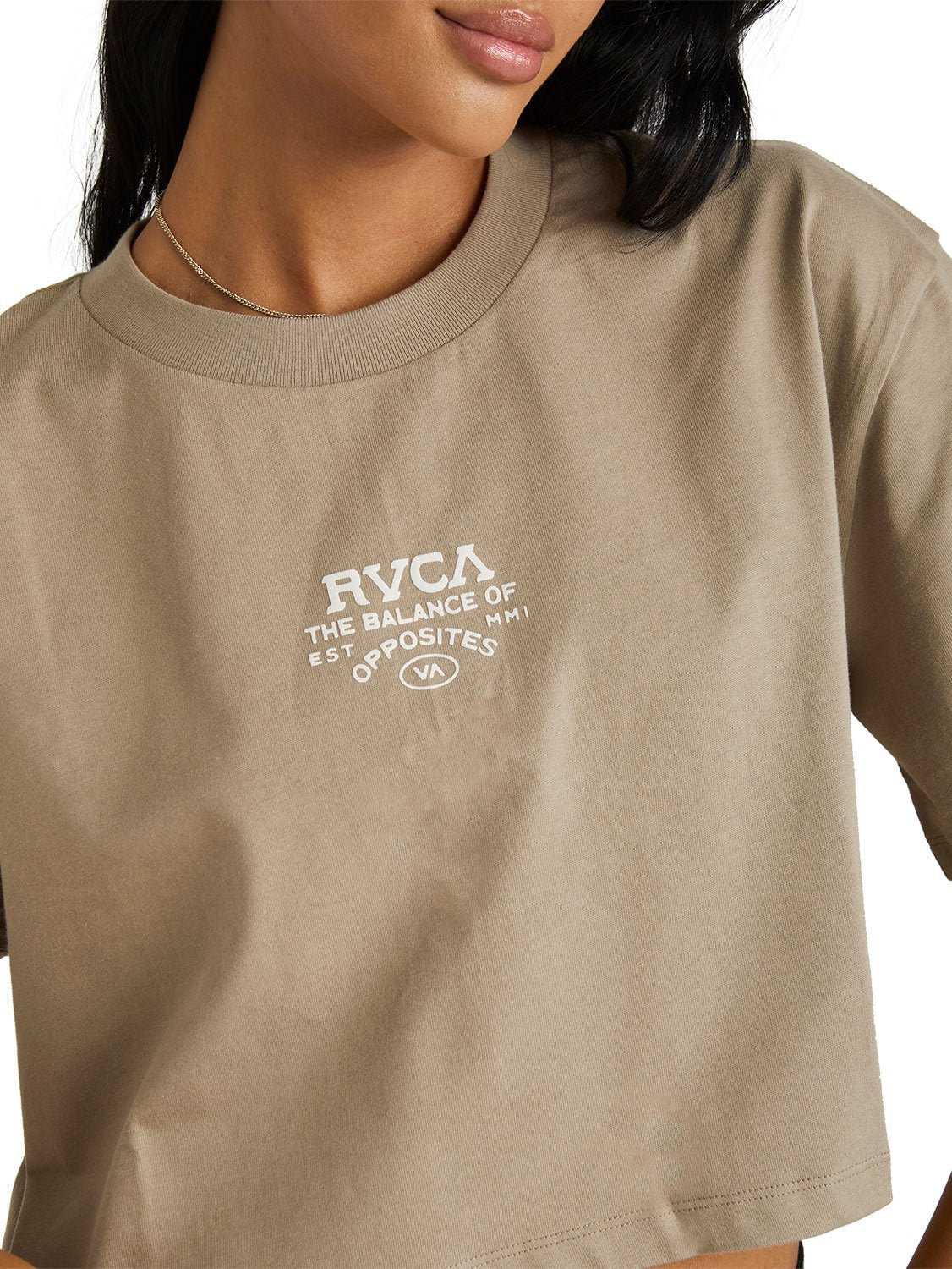 RVCA Ladies Deserted Half T-Shirt