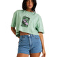 RVCA Ladies Pick Of The Bunch Half T-Shirt