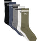 RVCA Men's 5 Pack Union Socks