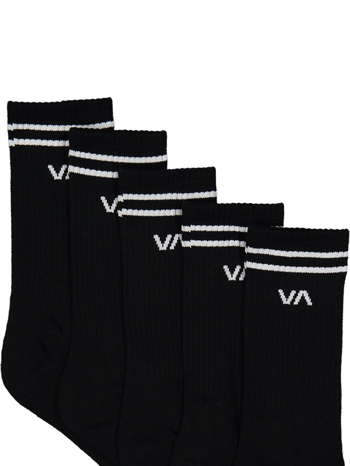 RVCA Men's Union 5 Pack Socks
