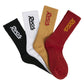 RVCA Men's Seasonal 4 Pack Socks