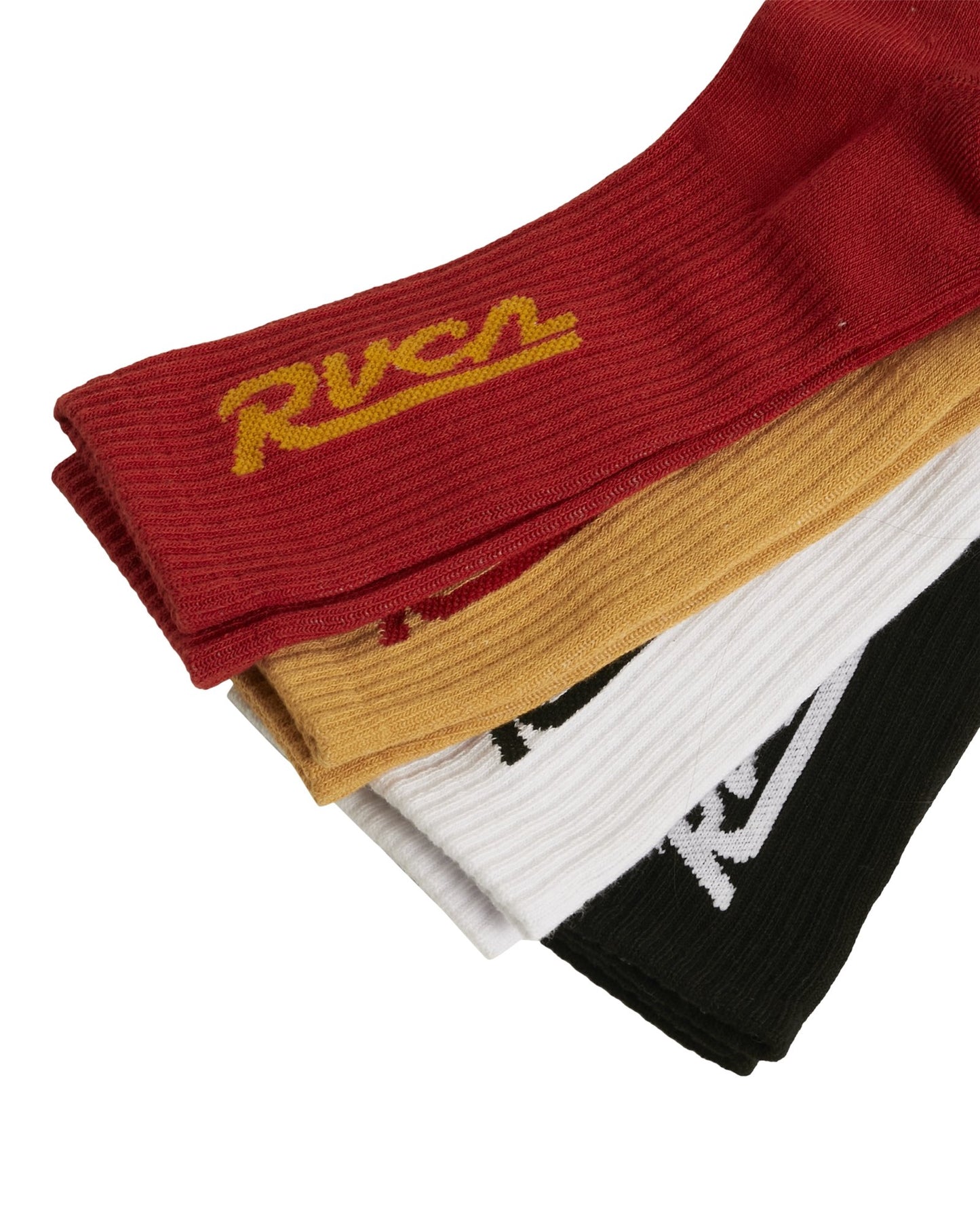 RVCA Men's Seasonal 4 Pack Socks