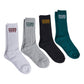 RVCA Men's Seasonal 4 Pack Socks