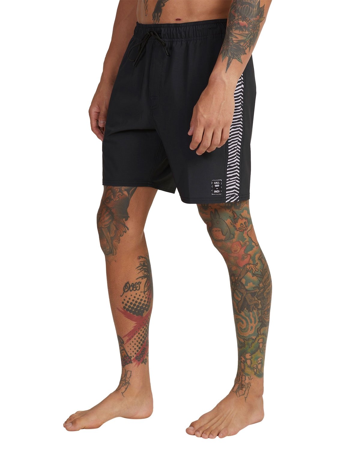 RVCA Men's Noise Elastic 17" Boardshort