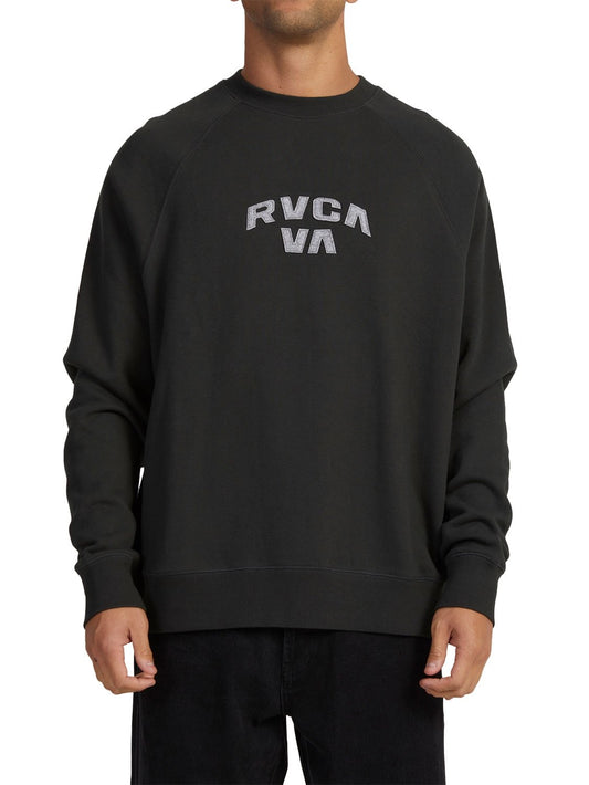 RVCA Men's Strange Times Raglan Crew