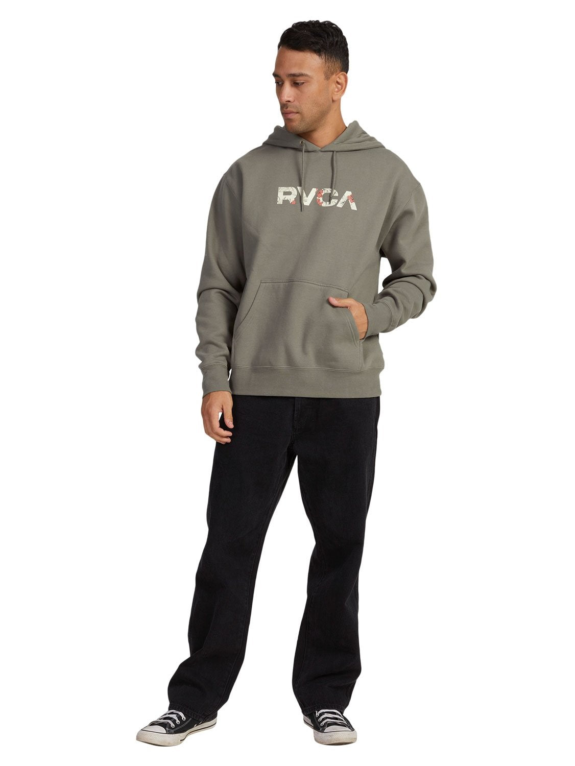 RVCA Men's Drawn In Hoodie