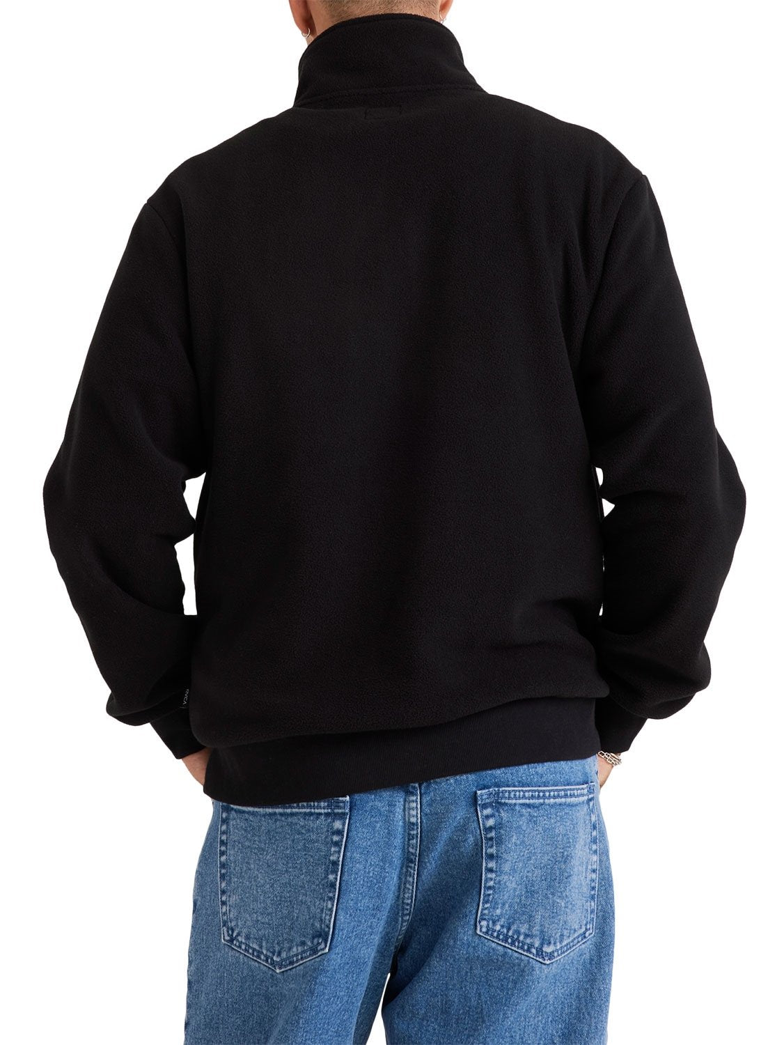 RVCA Men's Mini Flipped Polar Fleece Jacket