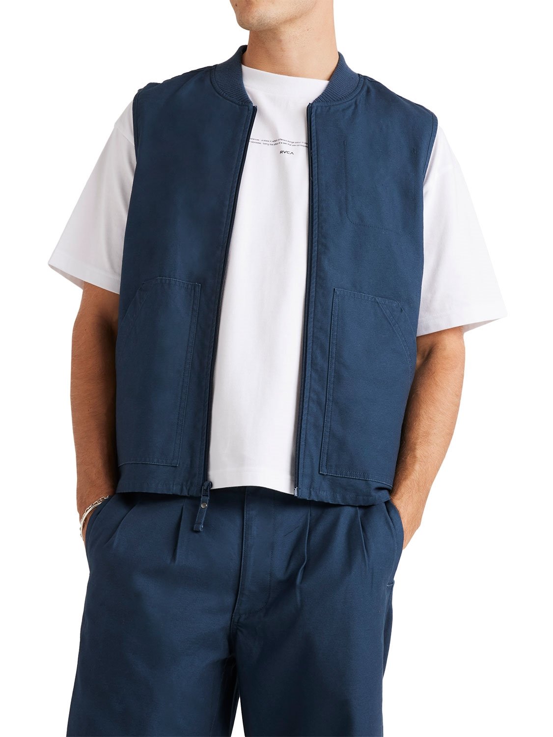 RVCA Men's Varsity Twill Vest