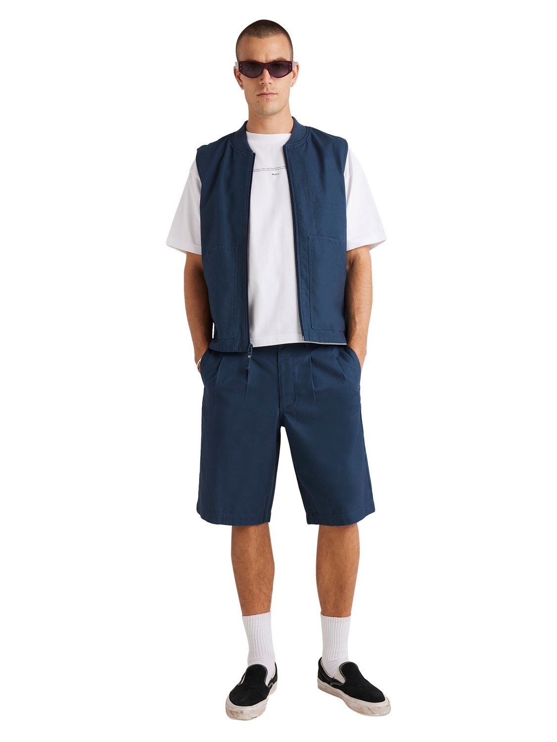 RVCA Men's Varsity Twill Vest