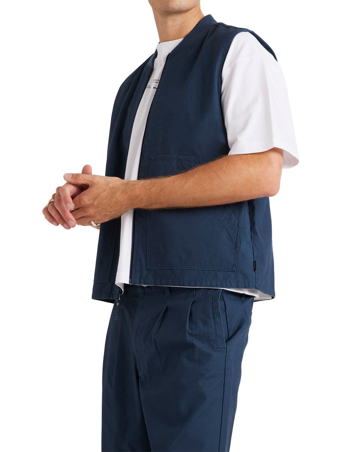 RVCA Men's Varsity Twill Vest