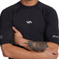 RVCA Men's Short Sleeve Rashguard