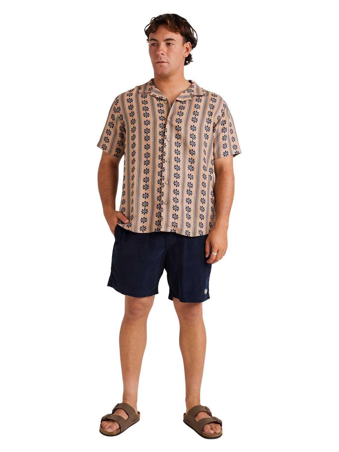 RVCA Men's Daisied Shirt