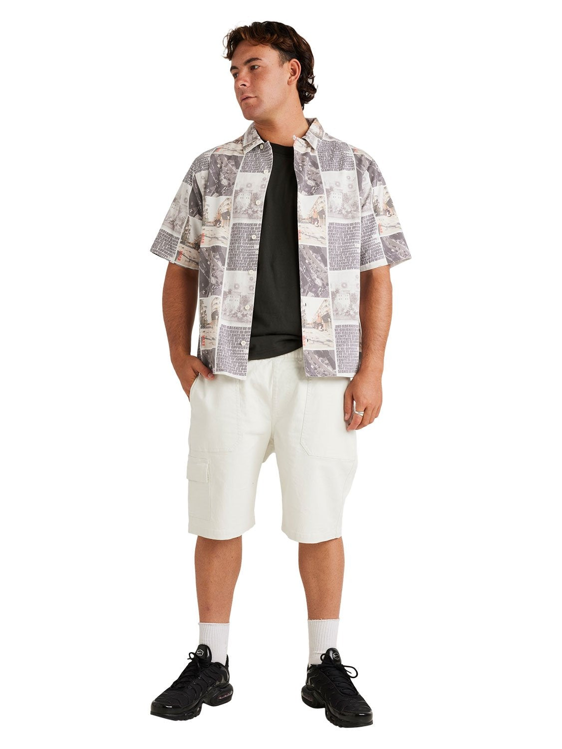 RVCA Men's Kyoto Vintage Shirt