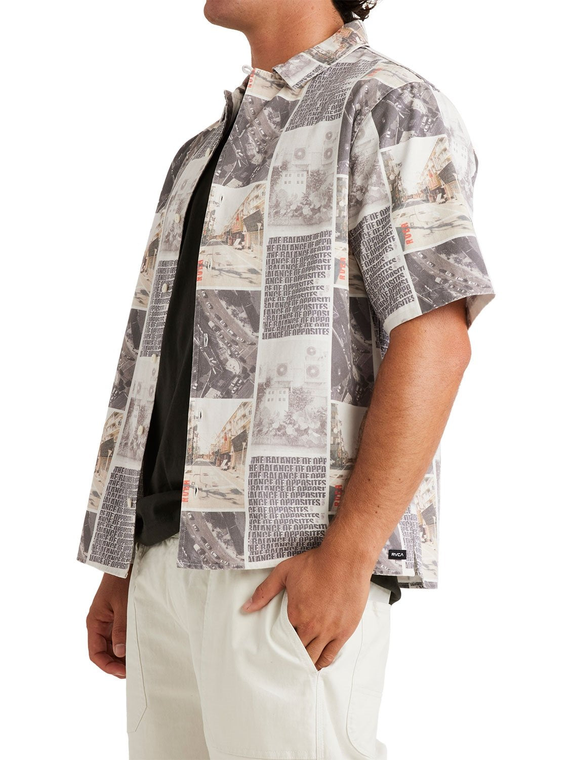 RVCA Men's Kyoto Vintage Shirt