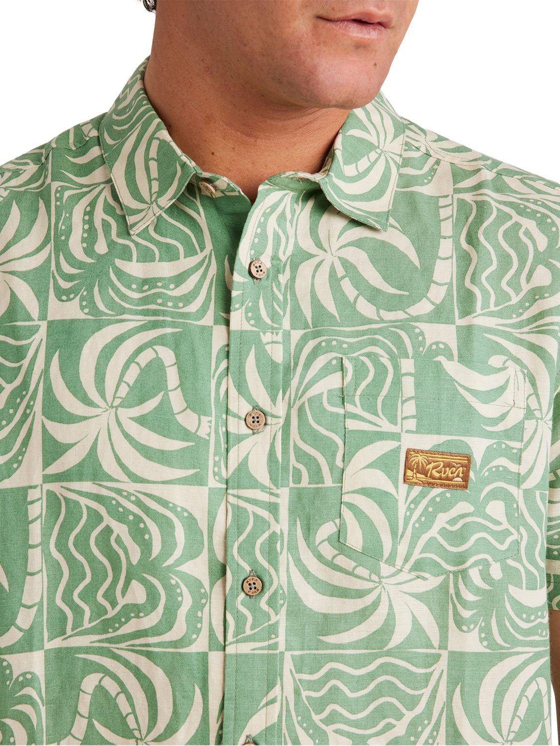 RVCA Men's Exotica Shirt