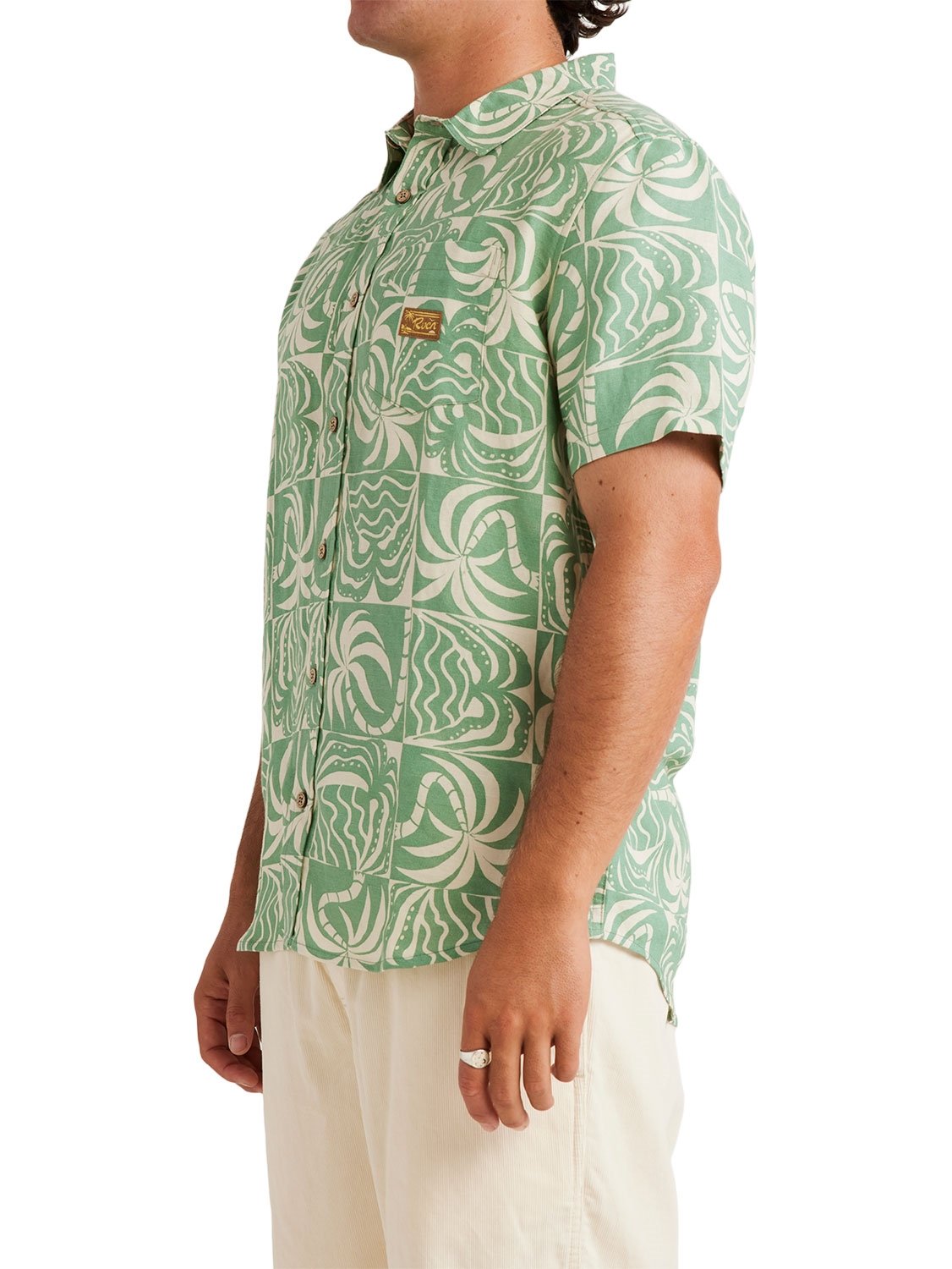 RVCA Men's Exotica Shirt