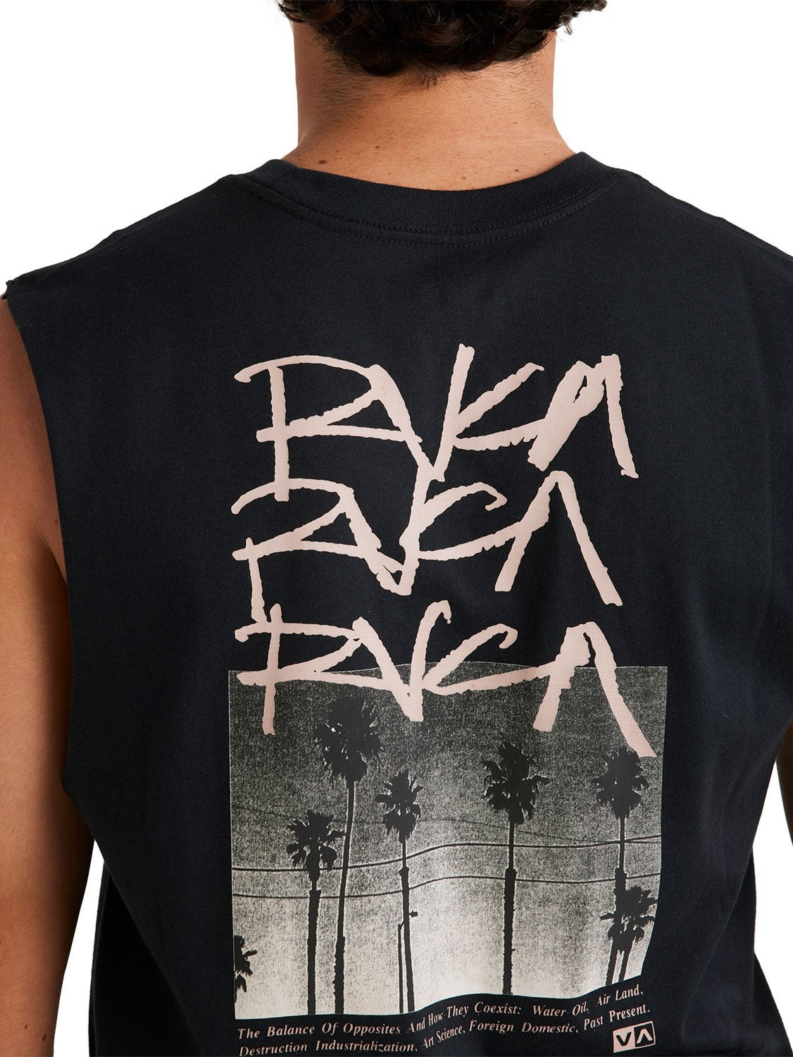 RVCA Men's Scrawls Muscle Vest