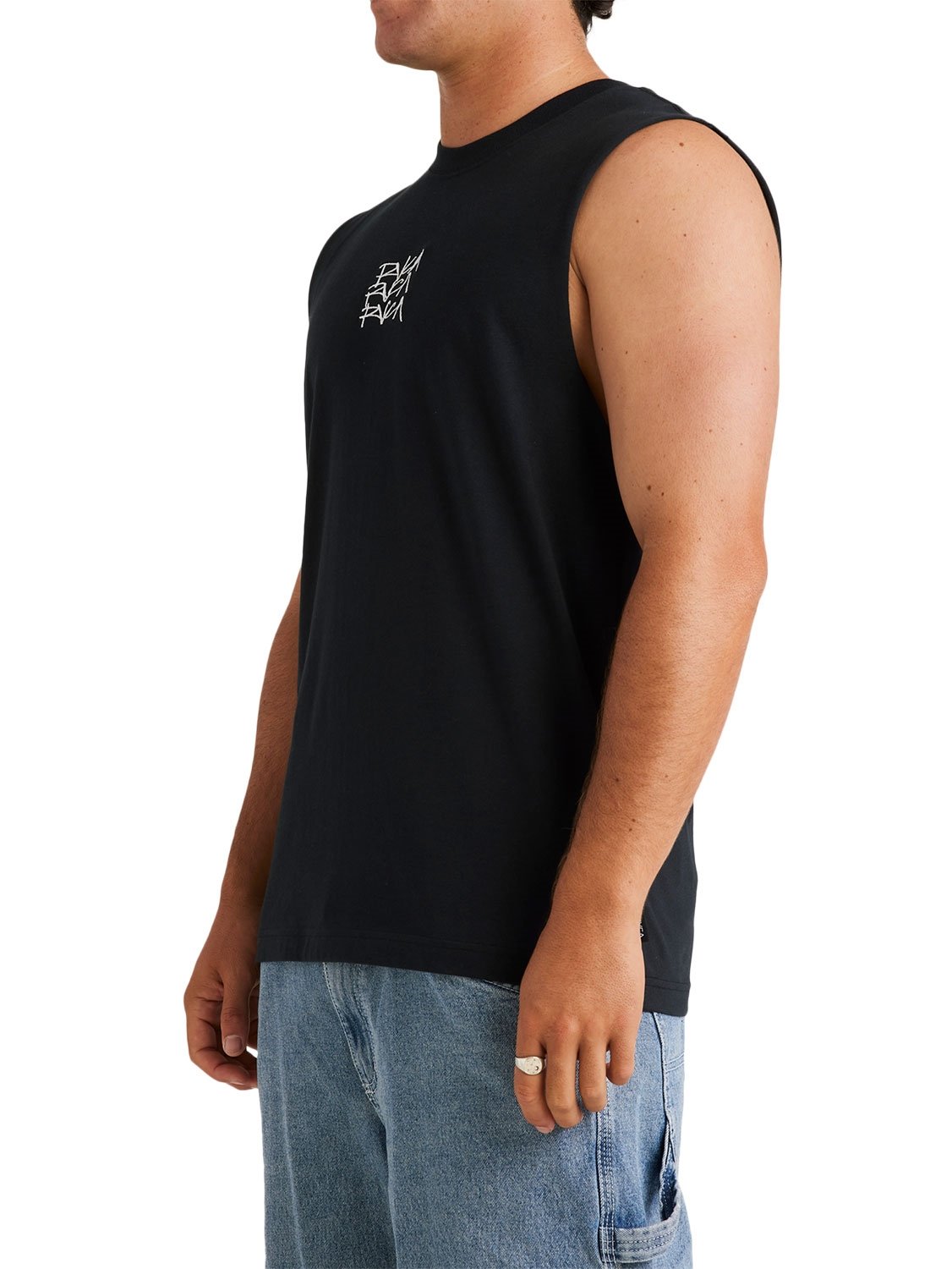 RVCA Men's Scrawls Muscle Vest