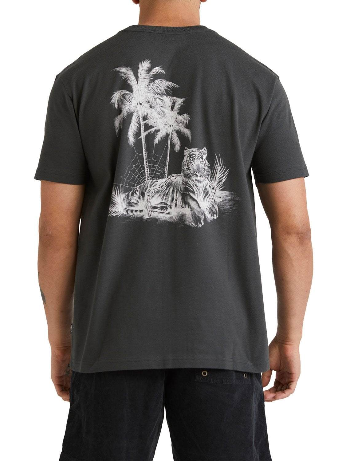 RVCA Men's Benj Beach Tiger T-Shirt