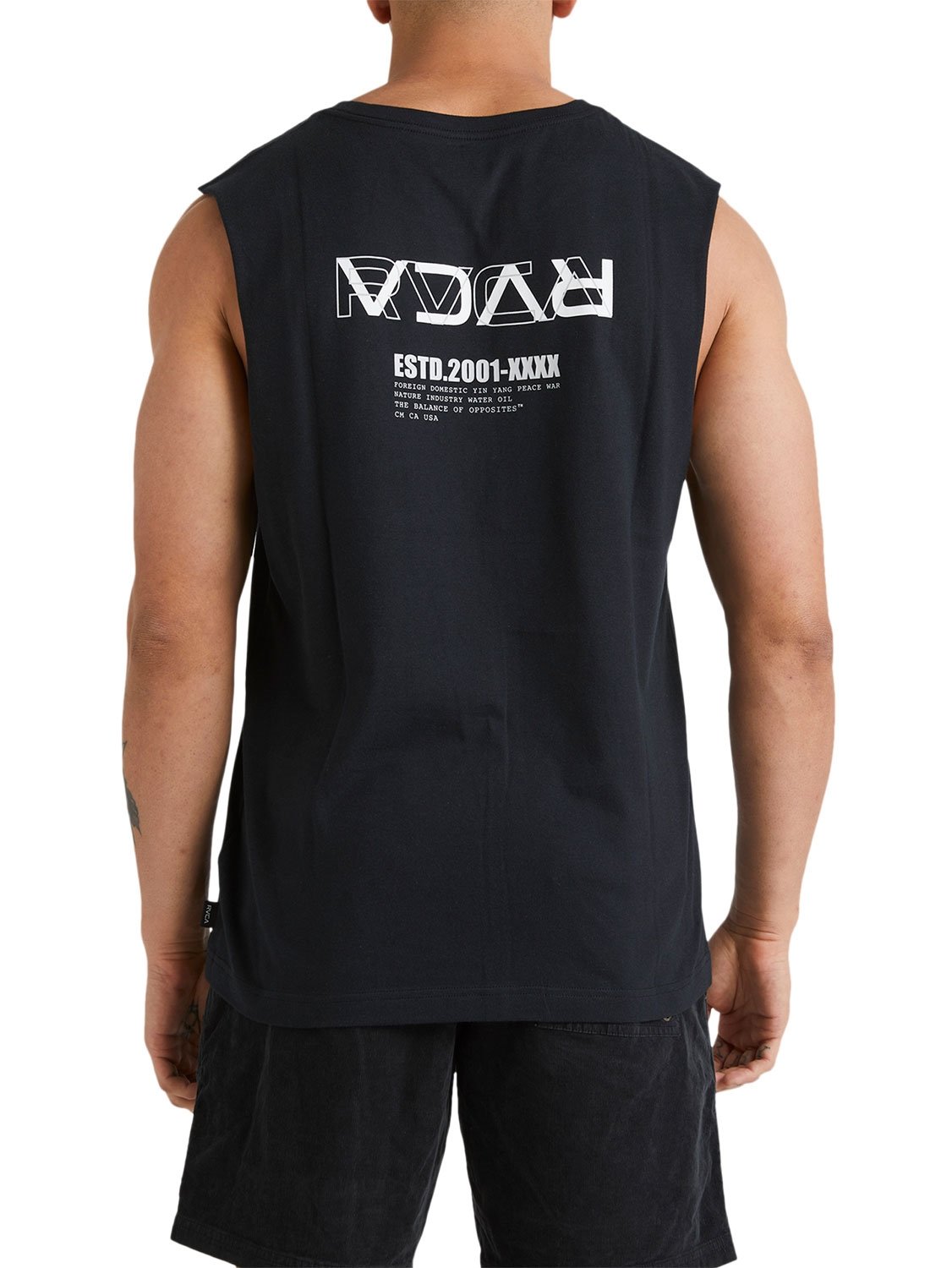 RVCA Men's Reverse Muscle Vest