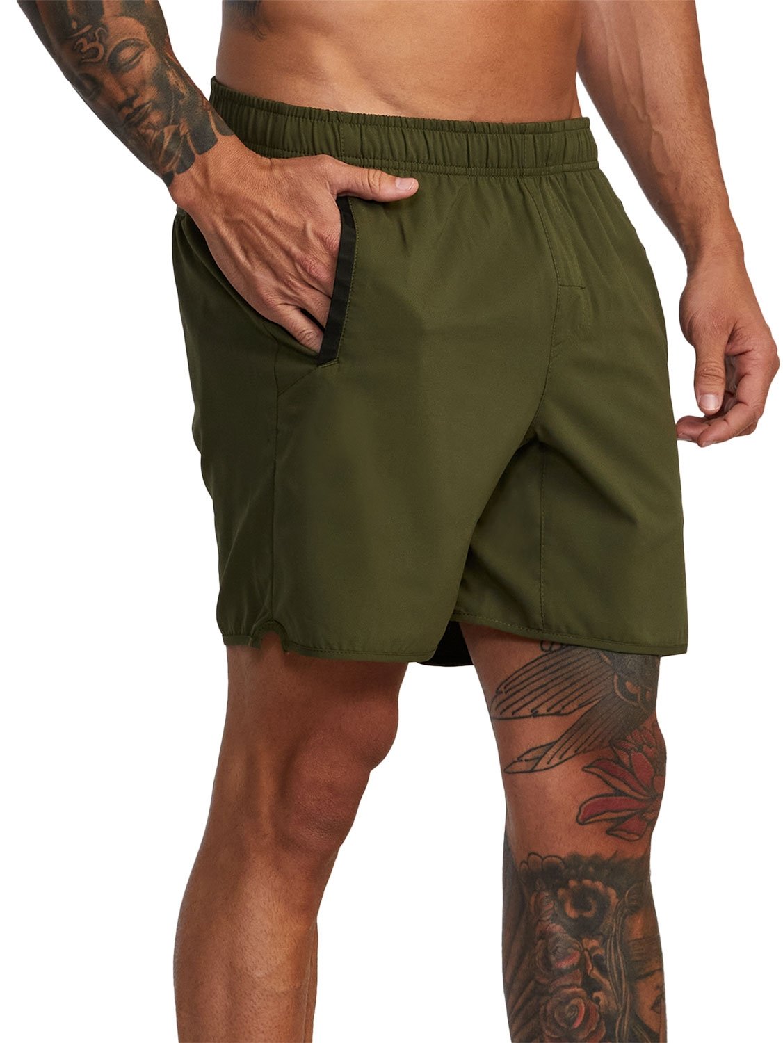 YOGGER IV SHORT 17 - Olive (OLV)