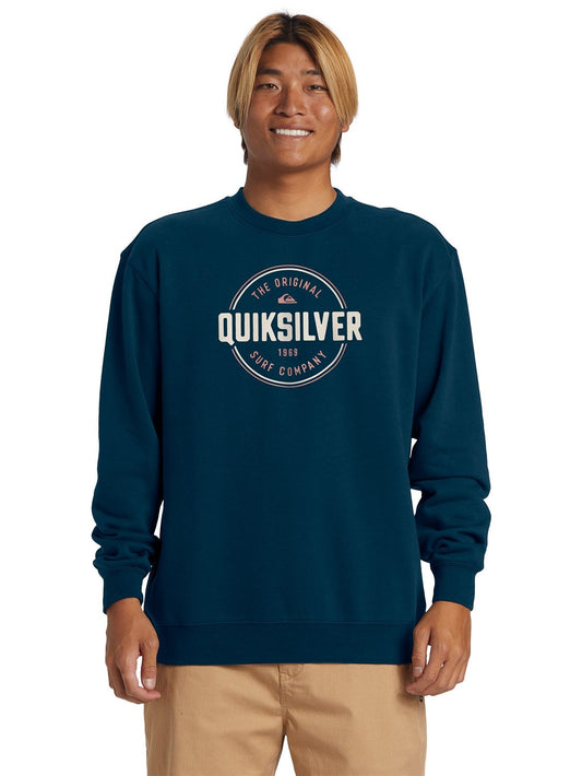Quiksilver Mens Circle Up Crew Sweater