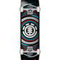 Element Hatched Aqua Red 8.25"Complete