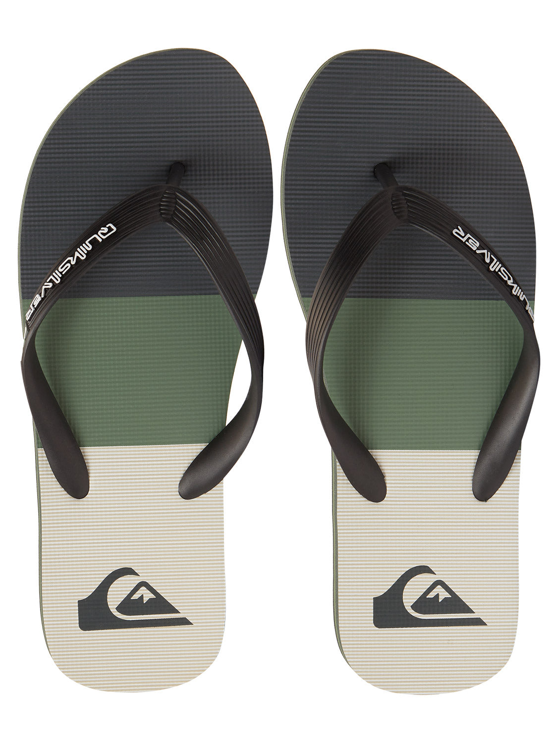 Quiksilver Men's Molokai Stripe Flip Flop