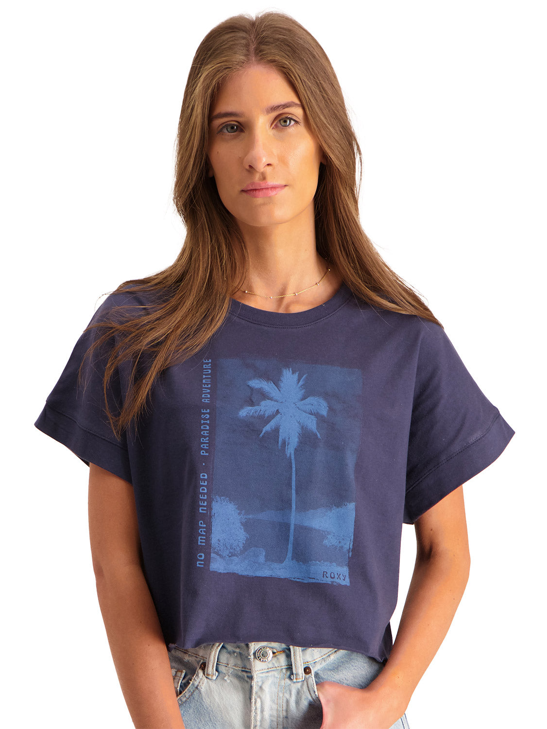 ROXY Ladies Map Palm T-Shirt
