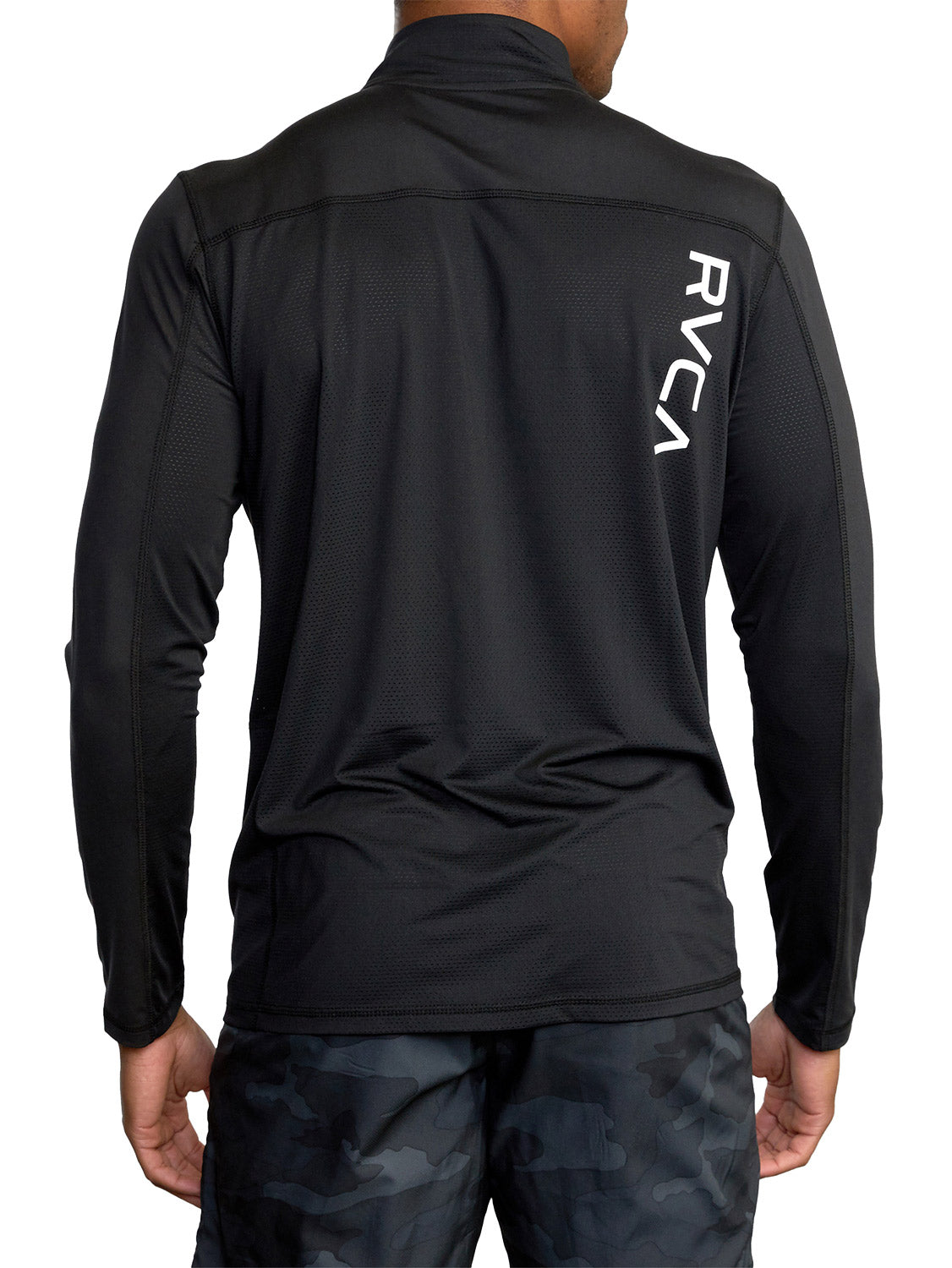 RVCA Men's Half Zip Sport Vent